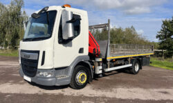 DAF LF210 Dropside With Crane