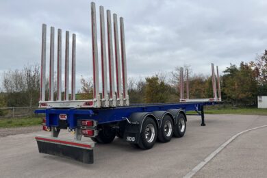 SDC Timber Skeletal trailer